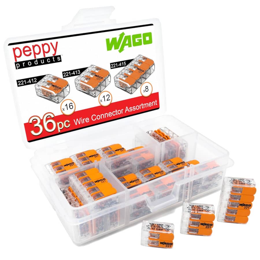 36-Piece Wire Connector Assortment for $20