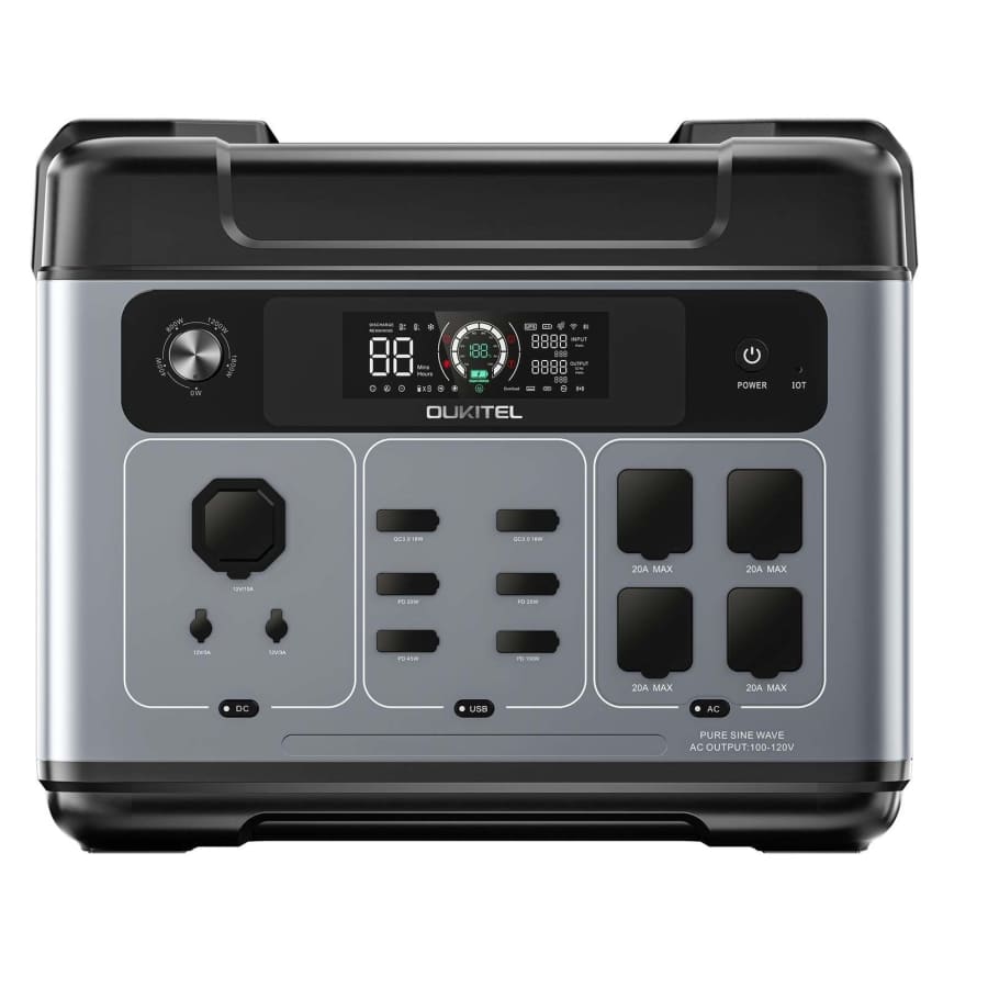 Oukitel P2001 Plus 2,048Wh 2,400W Portable Power Station for $759 Oukitel P2001 Plus 2,048Wh 2,400W Portable Power Station for $759