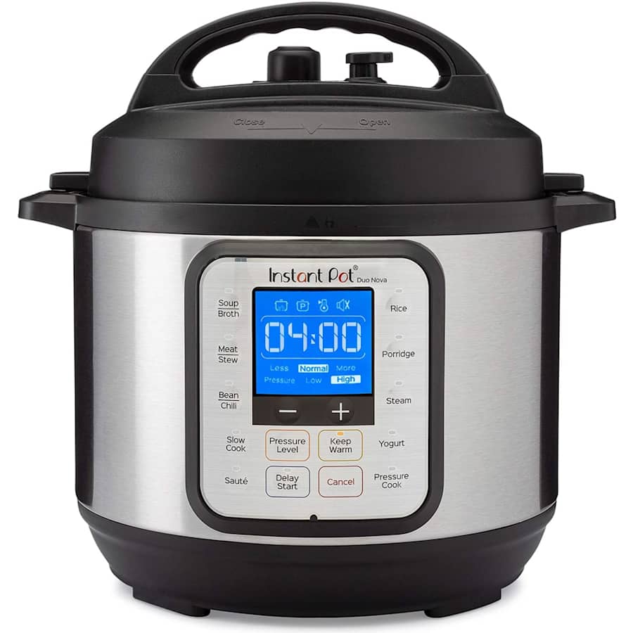 Instant Duo Nova 7-in-1 3-Quart Electric Pressure Cooker for $50 Instant Duo Nova 7-in-1 3-Quart Electric Pressure Cooker for $50
