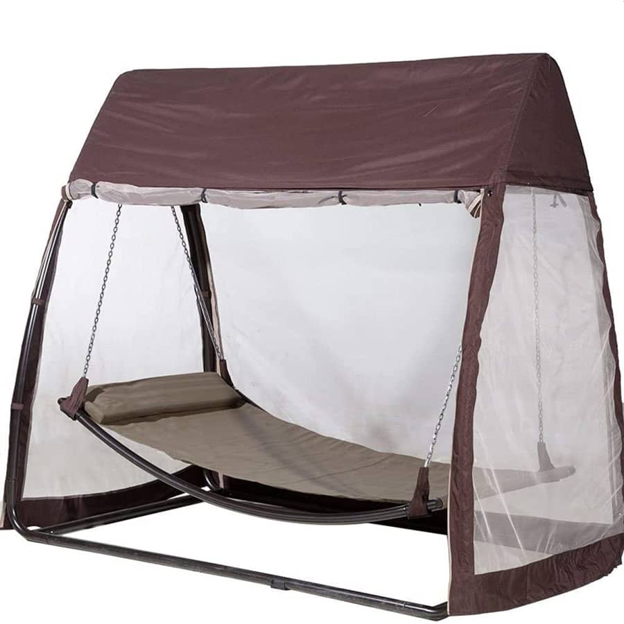 Abba Patio Outdoor Swing Hammock w/ Mosquito Net for $240 Abba Patio Outdoor Swing Hammock w/ Mosquito Net for $240
