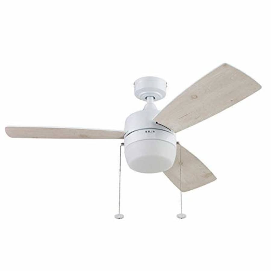 Honeywell Ceiling Fans 51475-01 Barcaderro Ceiling Fan, 44, Bright White for $90 Honeywell Ceiling Fans 51475-01 Barcaderro Ceiling Fan, 44, Bright White for $90