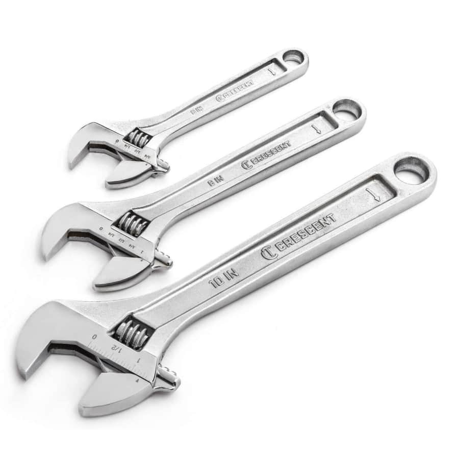 Crescent Tools 3-Piece Adjustable Wrench Set for $25 Crescent Tools 3-Piece Adjustable Wrench Set for $25