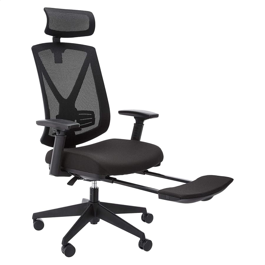 AmazonBasics Ergonomic High-Back Reclining Mesh Office Chair for $153