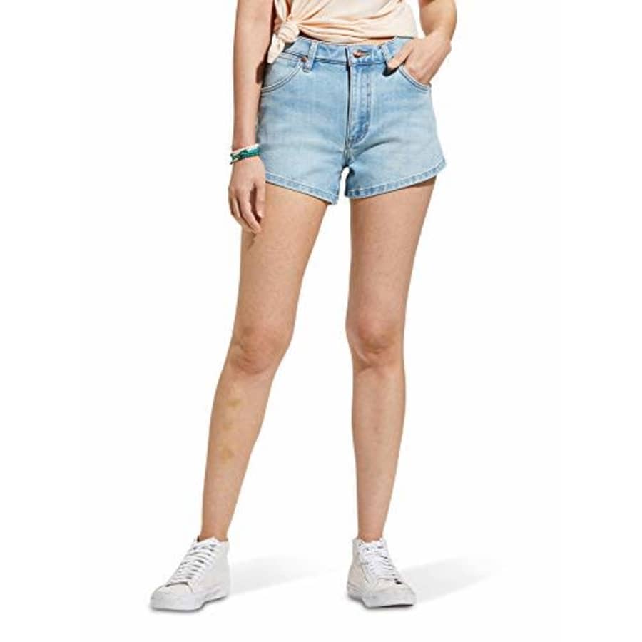 Wrangler Women's Misses High Rise Stretch Denim Shorts, Libra, 24 for $32 Wrangler Women's Misses High Rise Stretch Denim Shorts, Libra, 24 for $32
