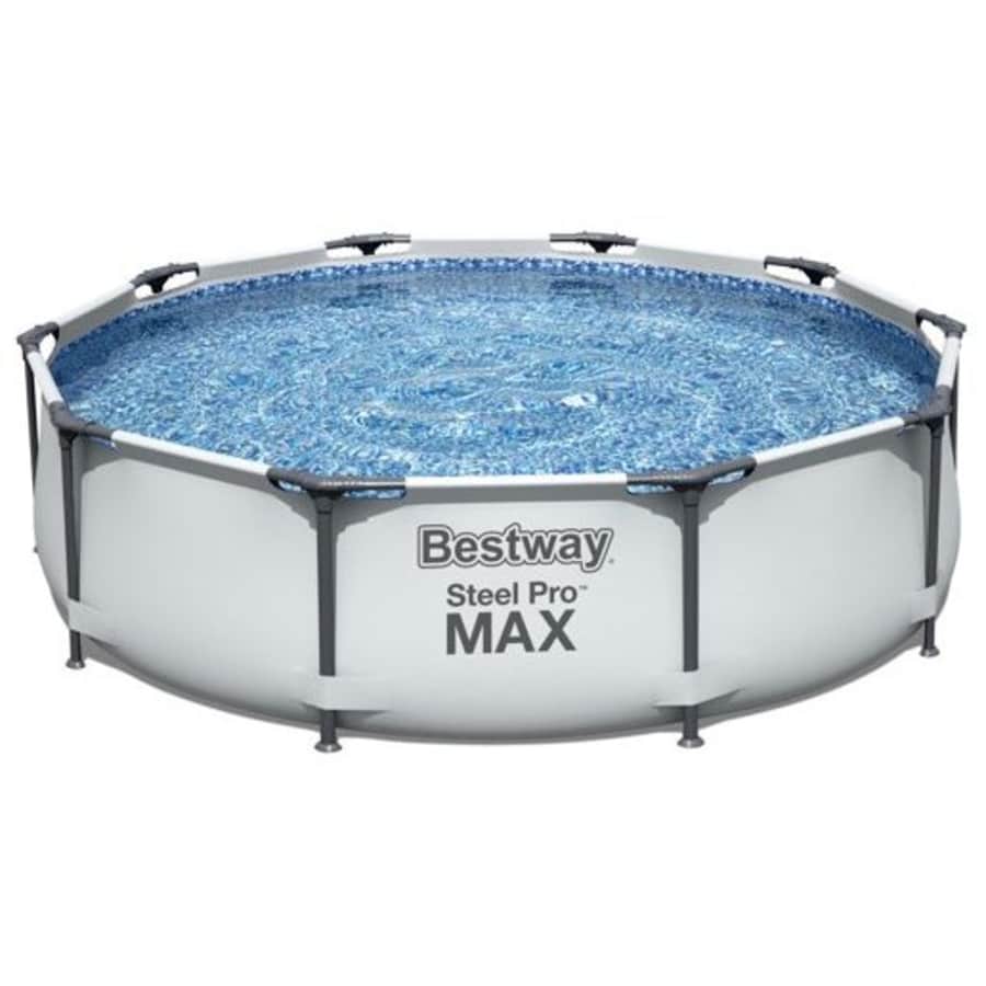 Bestway Steel Pro Max 10-Foot Above Ground Pool Set for $108 Bestway Steel Pro Max 10-Foot Above Ground Pool Set for $108