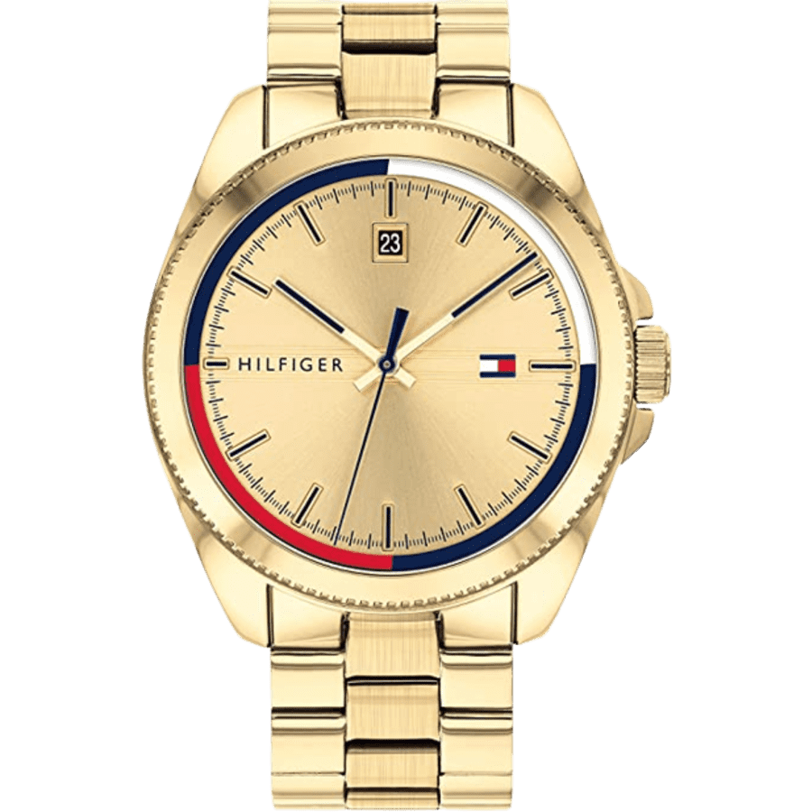 Tommy Hilfiger Men's Quartz Stainless Steel and Bracelet Casual Watch for $81 Tommy Hilfiger Men's Quartz Stainless Steel and Bracelet Casual Watch for $81