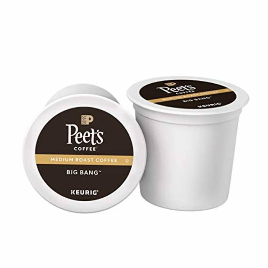 Peet's Coffee Big Bang, Medium Roast, 16 Count Single Serve K-Cup Coffee Pods for Keurig Coffee for $26