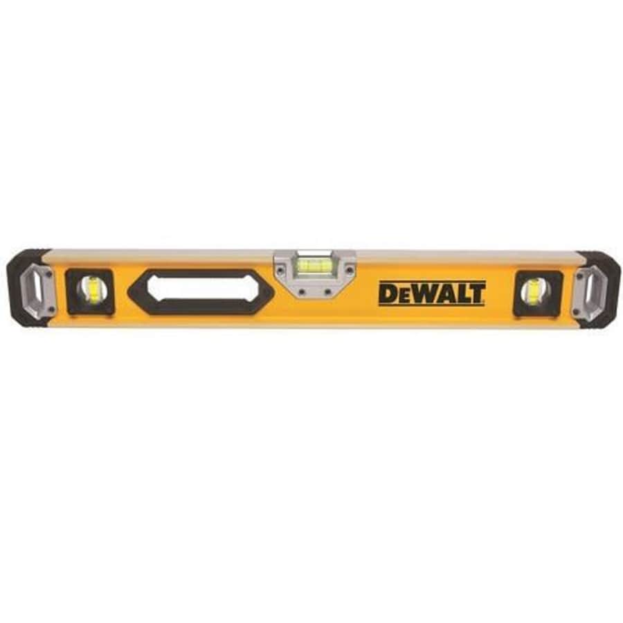 DEWALT DWHT43224 24 inch Box Beam Level for $46 DEWALT DWHT43224 24 inch Box Beam Level for $46