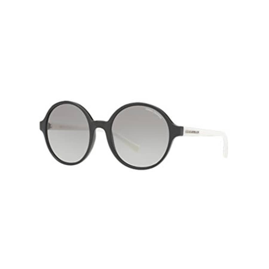 A|X Armani Exchange AX4059S Sunglasses 820411-55 - Black Frame, Grey Gradient for $22