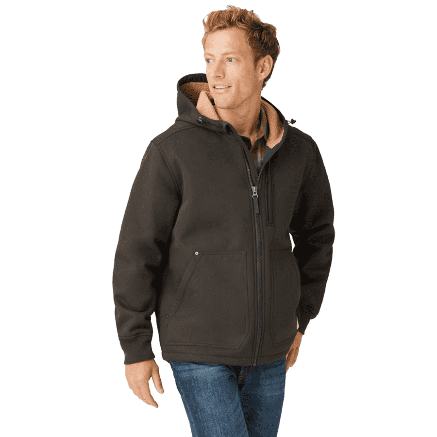 Free Country Men's Wind River Burly Canvas Softshell Jacket for $36 Free Country Men's Wind River Burly Canvas Softshell Jacket for $36