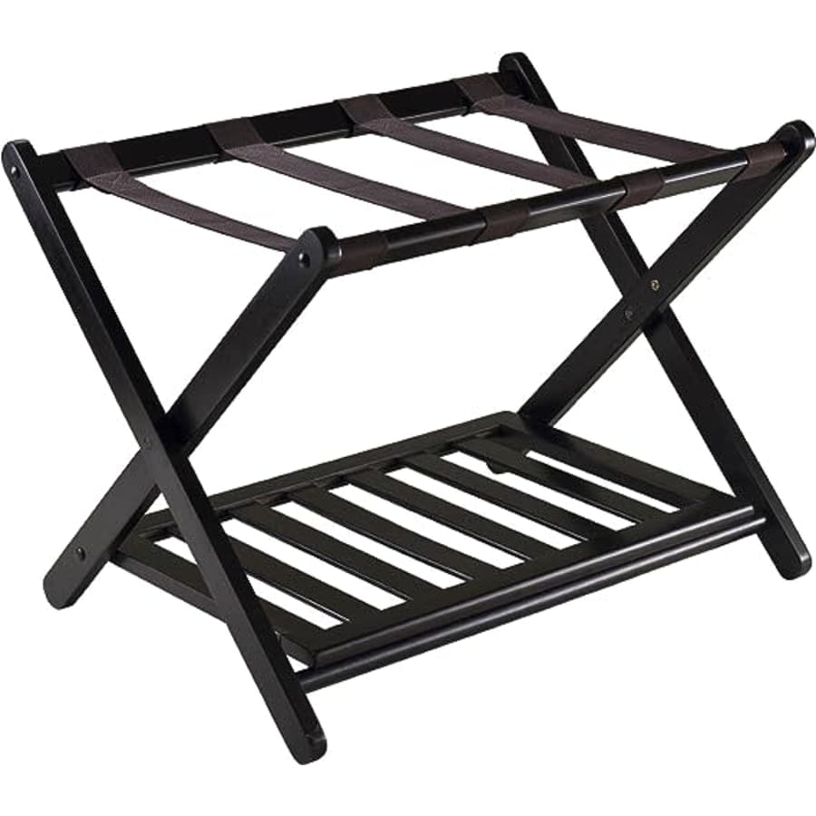Winsome Luggage Rack w/ Shelf for $16 w/ Prime Winsome Luggage Rack w/ Shelf for $16 w/ Prime