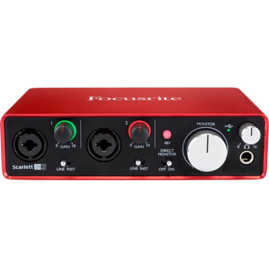 Focusrite Scarlett 2i2 2-Channel Home Recording / USB Audio Interface for $135 Focusrite Scarlett 2i2 2-Channel Home Recording / USB Audio Interface for $135