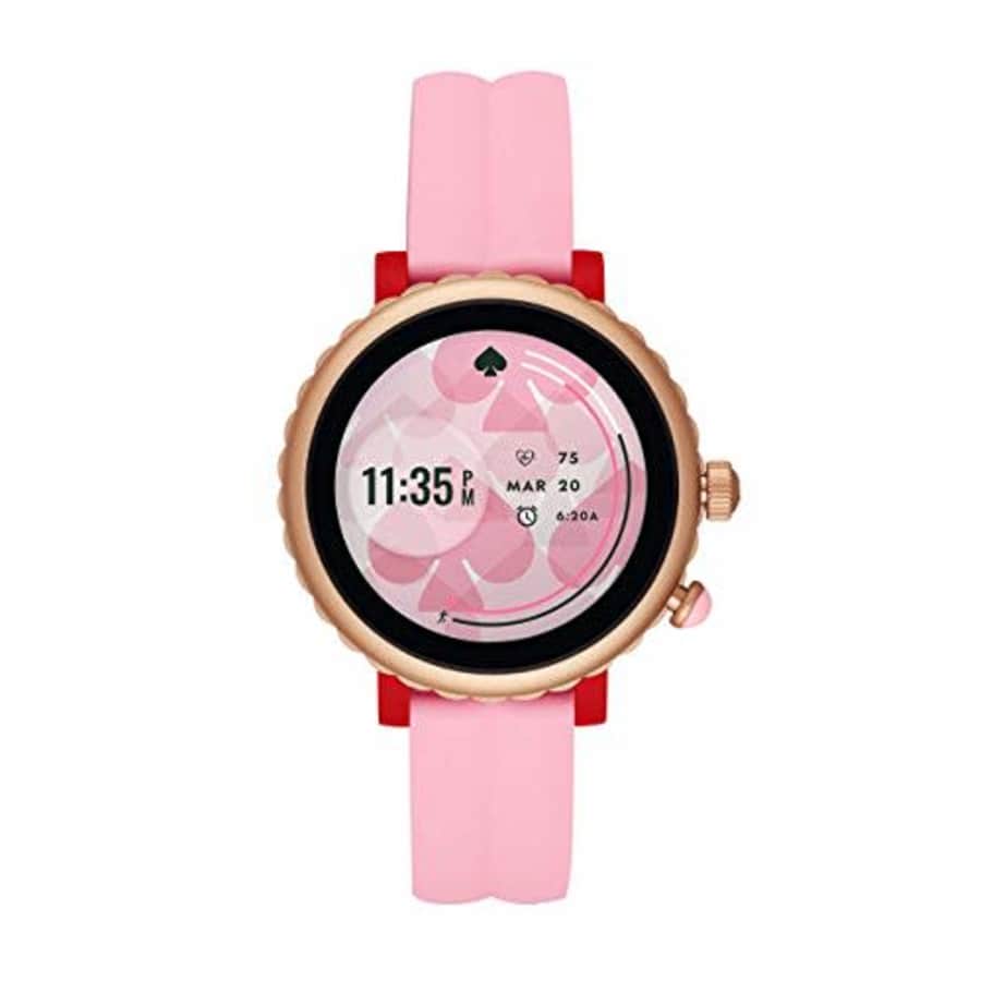 Kate Spade New York New York New York Women's Sport Touchscreen Aluminum and Silicone Smartwatch, for $186