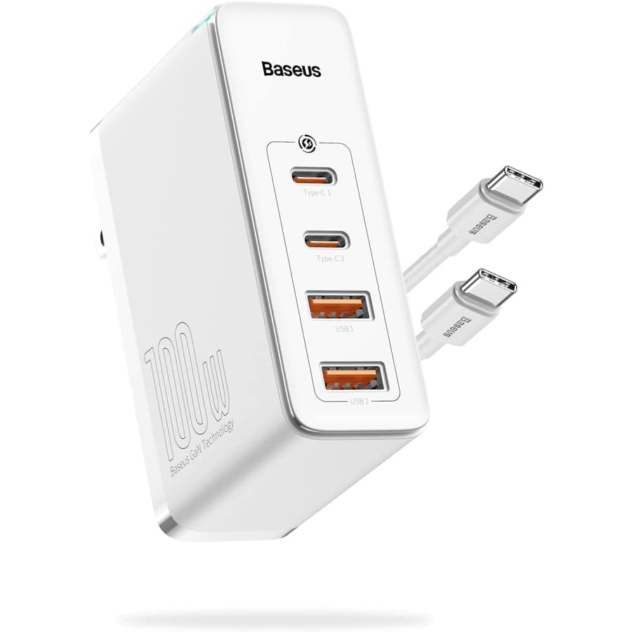 Baseus 4-Port GaN II USB-C Charger for $41 Baseus 4-Port GaN II USB-C Charger for $41