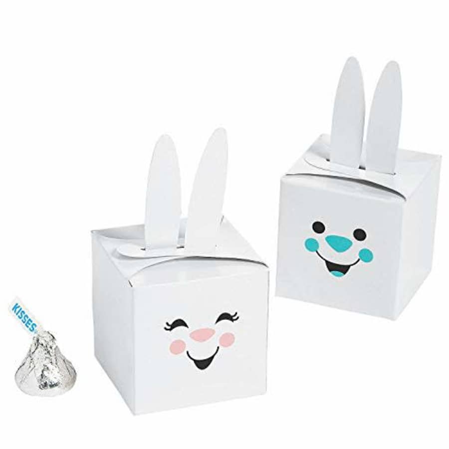 Fun Express Bunny Favor Box With Ears - Party Supplies - 24 Pieces for $11