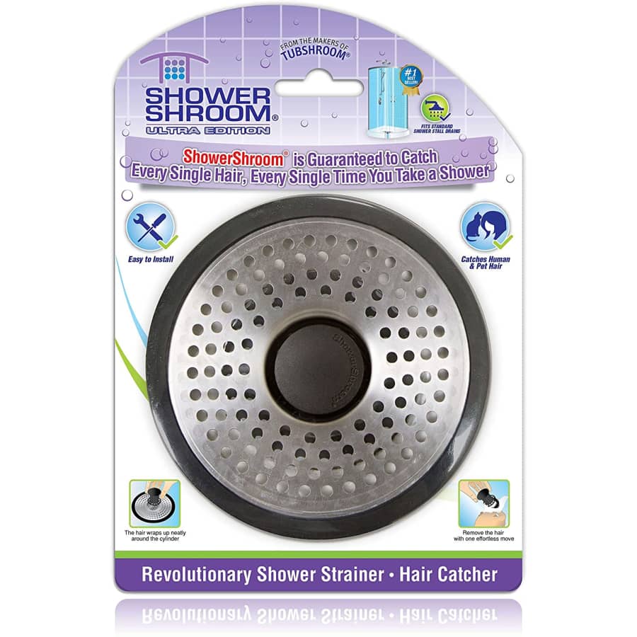 ShowerShroom Shower Drain Hair Catcher for $11 ShowerShroom Shower Drain Hair Catcher for $11