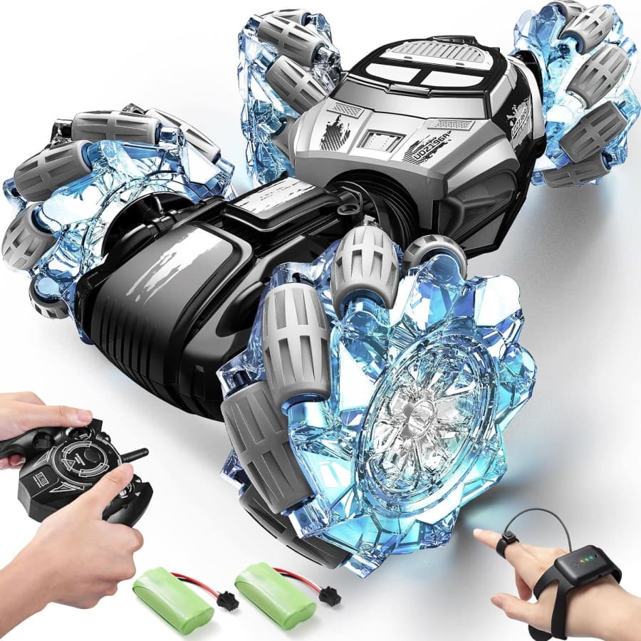 DoDoeleph 4WD Gesture Sensing RC Stunt Car for $30 w/ Prime