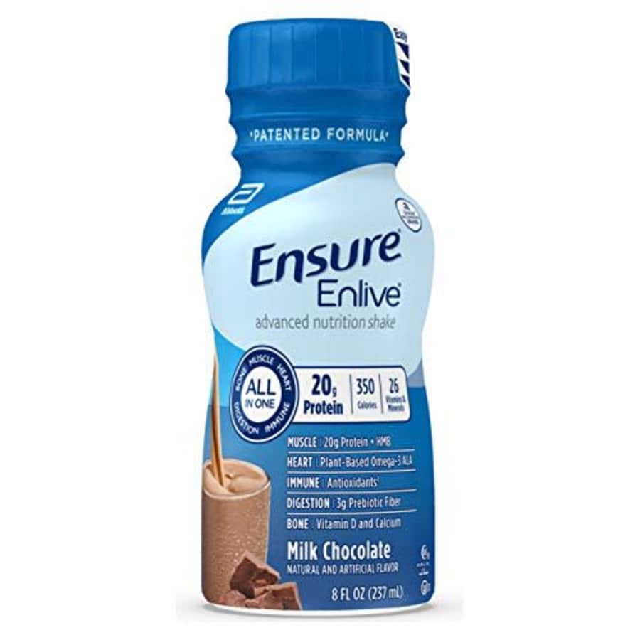 Ensure Enlive Meal Replacement Shake, 20g Protein, 350 Calories, Advanced Nutrition Protein Shake, for $61