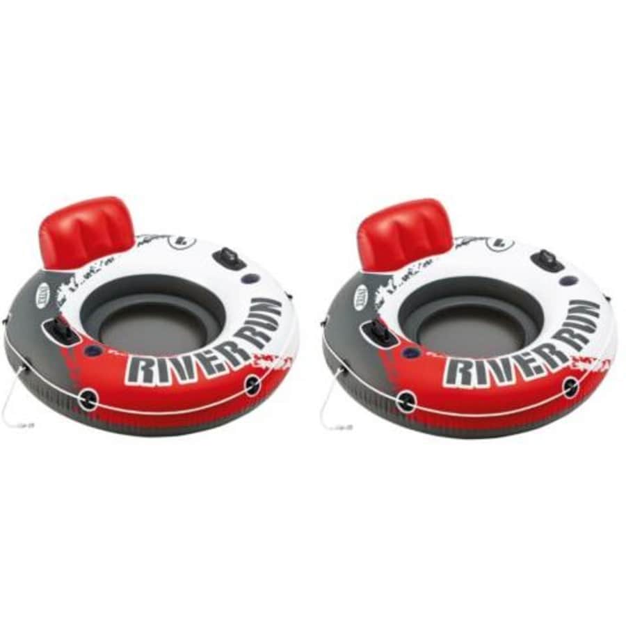 Intex River Run 1 Inflatable Tube Raft 2-Pack for $59 Intex River Run 1 Inflatable Tube Raft 2-Pack for $59
