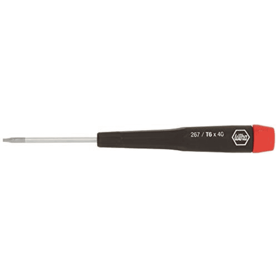Wiha Tools Wiha 96706 Torx Screwdriver with Precision Handle, T6 x 40mm for $8 Wiha Tools Wiha 96706 Torx Screwdriver with Precision Handle, T6 x 40mm for $8