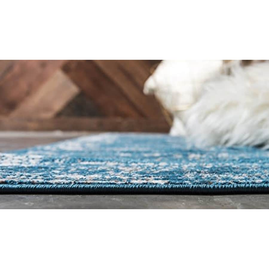 Unique Loom Sofia Traditional Area Rug, 2' 0 x 6' 7, Blue for $35