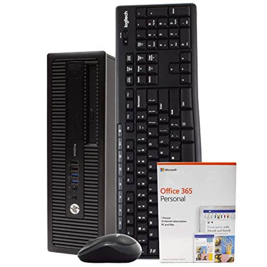 HP ProDesk 600G1 Desktop PC, Intel i5-4670, 8GB RAM, 512GB SSD, DVD, Windows 10 Pro, Microsoft for $304