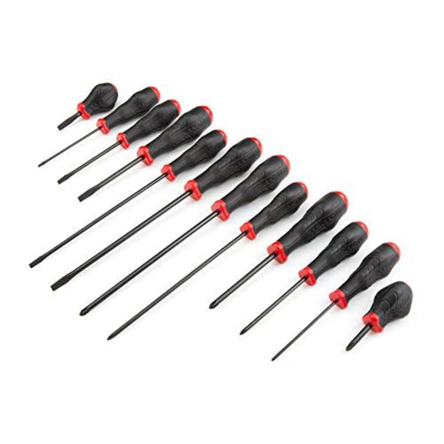 TEKTON Phillips/Slotted High-Torque Screwdriver Set, 12-Piece (1/8-5/16, #0-#3) | DRV41216 for $67 TEKTON Phillips/Slotted High-Torque Screwdriver Set, 12-Piece (1/8-5/16, #0-#3) | DRV41216 for $67
