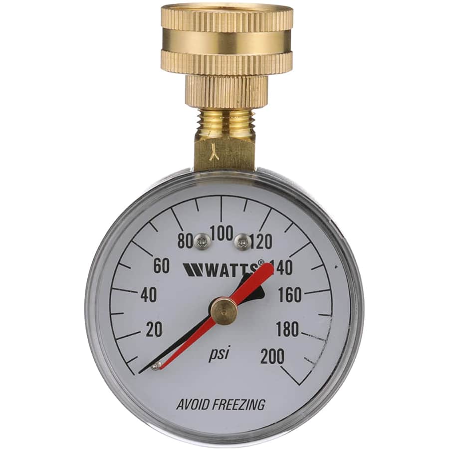 Watts Water Pressure Test Gauge for $13