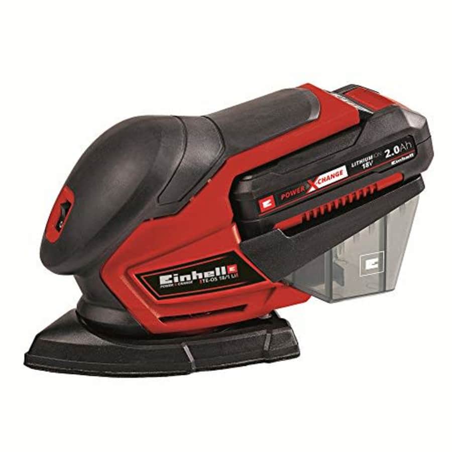 Einhell TE-OS Power X-Change 18-Volt Cordless 24,000-OPM Compact Detail Palm Sheet Sander w/Dust for $58