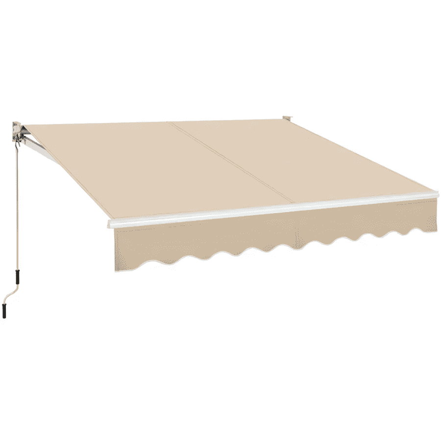 Retractable Patio Awning: 8-ft. for $120, 10-ft. for $140 Retractable Patio Awning: 8-ft. for $120, 10-ft. for $140