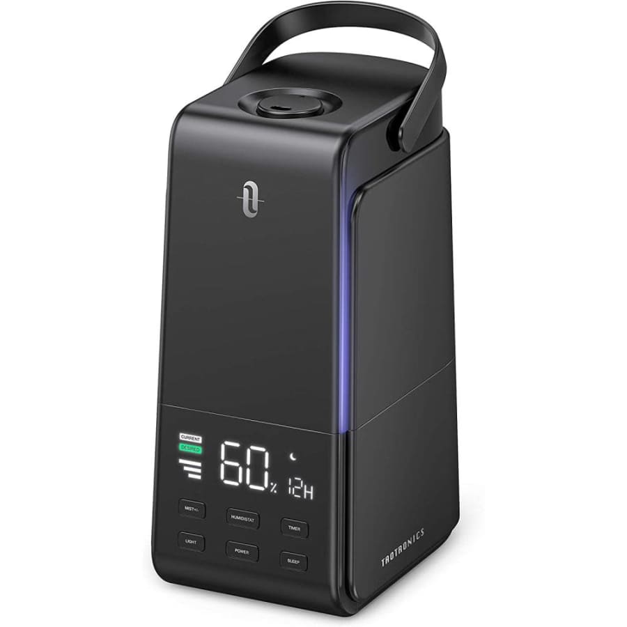 TaoTronics 4L Ultrasonic Cool Mist Humidifier w/ Automatic Humidity Monitoring for $20
