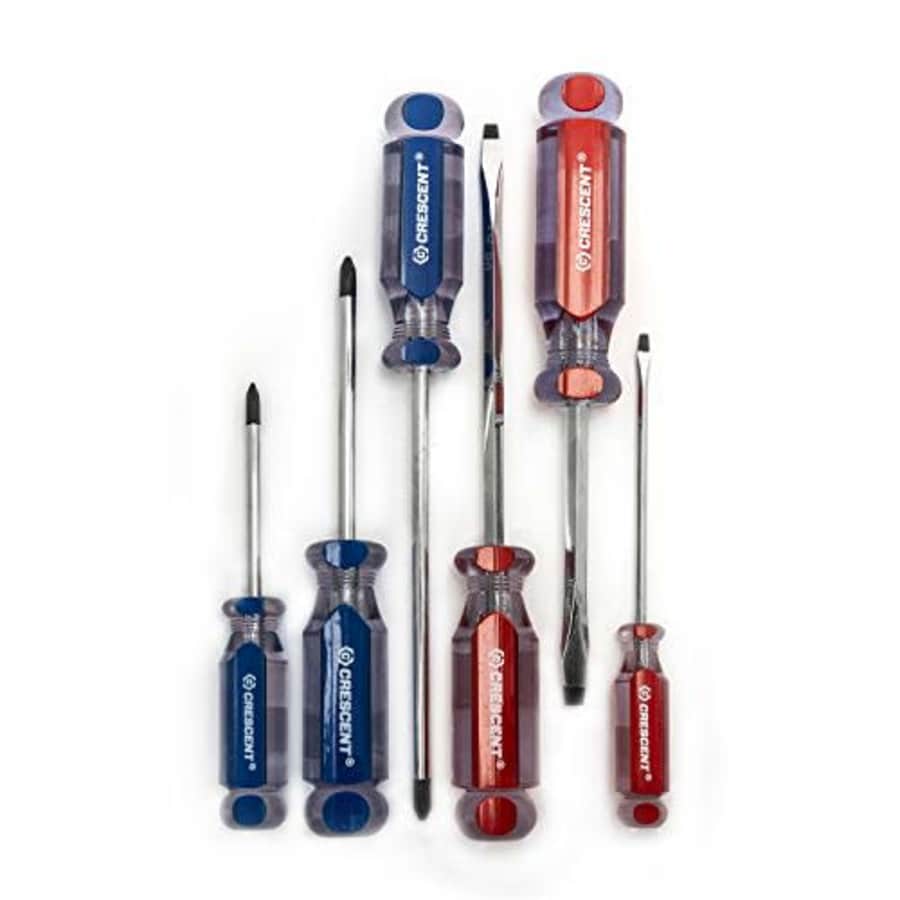 Crescent Violins Crescent CPS6PCSET 6 Pc. Phillips/Slotted Acetate Screwdriver Set for $24