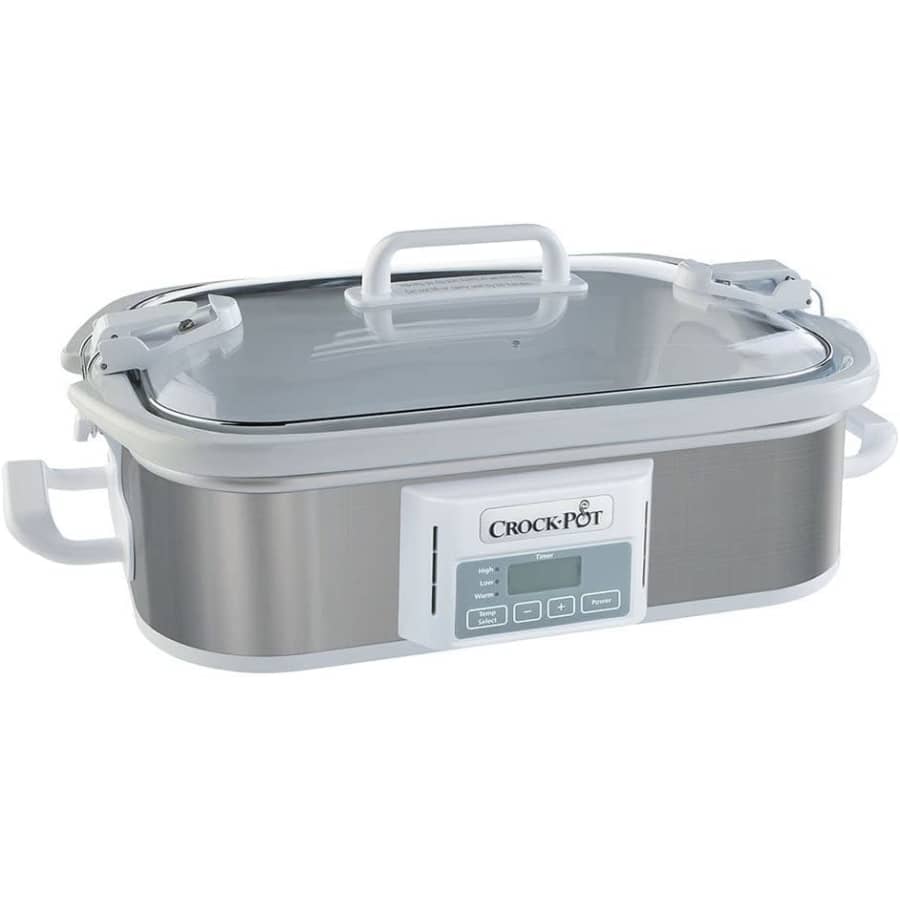 Crock-Pot 3.5-Quart Programmable Digital Casserole Crock Slow Cooker for $55 Crock-Pot 3.5-Quart Programmable Digital Casserole Crock Slow Cooker for $55
