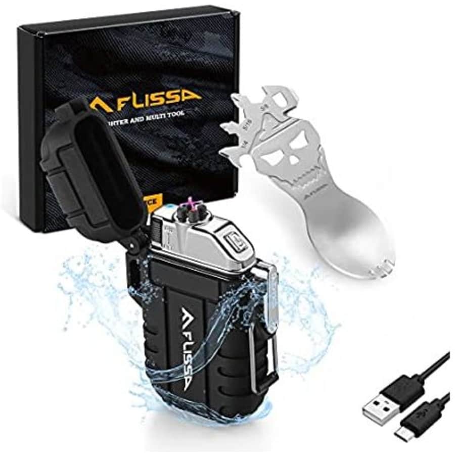 Flissa Waterproof Windproof Lighter w/ Multifunction Spoon for $13 Flissa Waterproof Windproof Lighter w/ Multifunction Spoon for $13