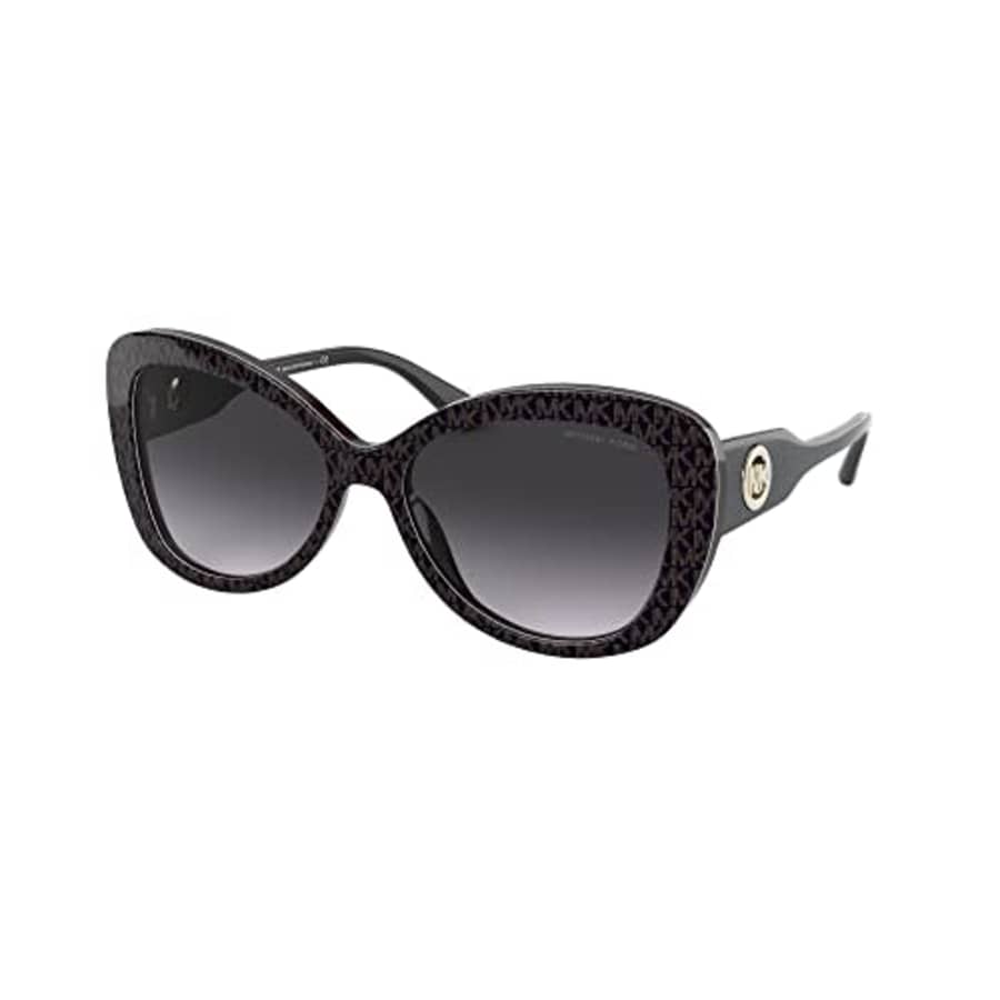 Sunglasses Michael Kors MK 2120 F Asian fit 33558G Dark Brown Jacqaurd Logo for $92