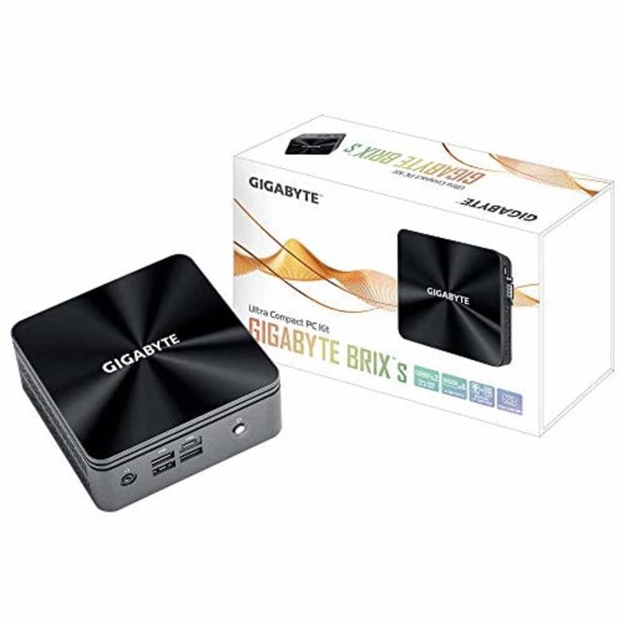 GIGABYTE BRIX GB-BRI3H-10110 (Ultra Compact Mini PC/Dual SO-DIMM DDR4/Intel UHD Graphics 620/6xUSB for $396