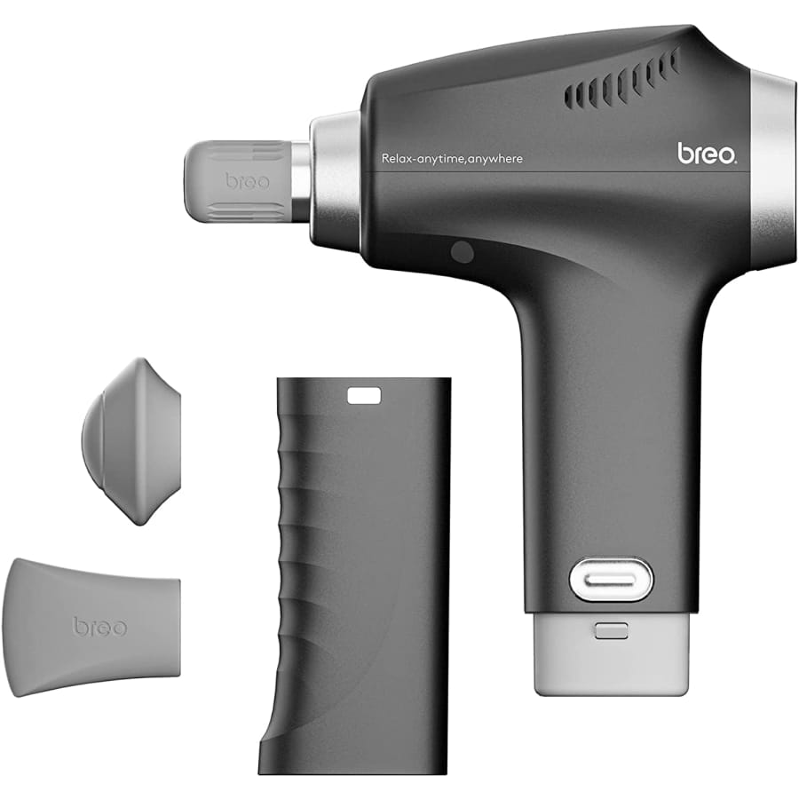 Breo Deep Tissue Percussion Massage Gun for $18 Breo Deep Tissue Percussion Massage Gun for $18