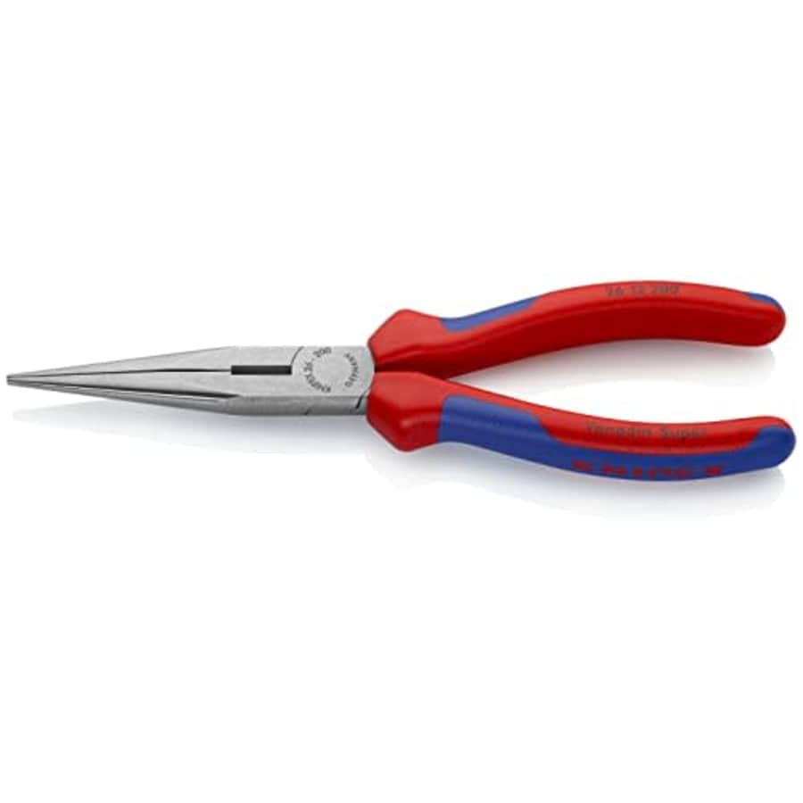 KNIPEX Tools - Long Nose Pliers With Cutter, Multi-Component (2612200), Multi-Colour, 8 inches for $53 KNIPEX Tools - Long Nose Pliers With Cutter, Multi-Component (2612200), Multi-Colour, 8 inches for $53