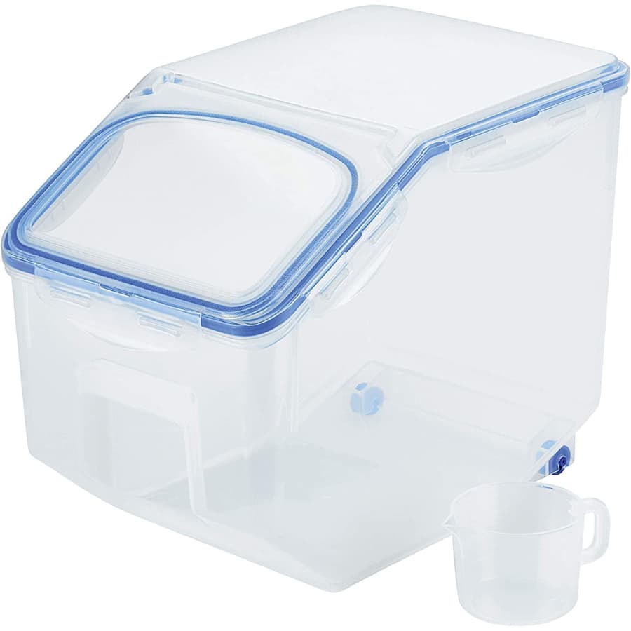 Lock & Lock Easy Essentials Pantry 50.7-Cup Flip-Top Food Storage Container: $13 Lock & Lock Easy Essentials Pantry 50.7-Cup Flip-Top Food Storage Container: $13
