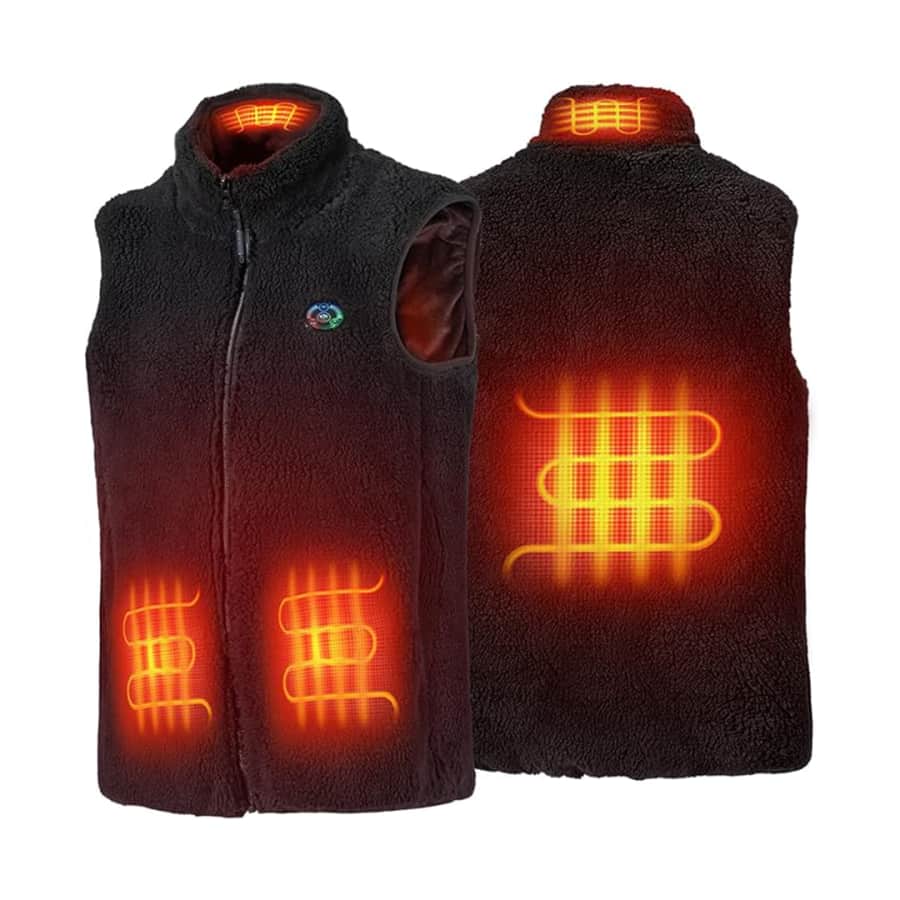 Kemimoto Women's Fleece Heated Vest for $35 Kemimoto Women's Fleece Heated Vest for $35