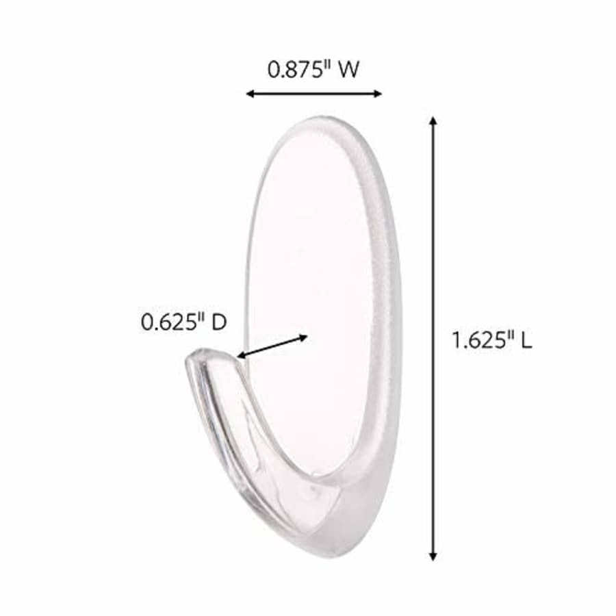 Command Medium Wall Hooks, Damage Free Hanging Wall Hooks with Adhesive Strips, No Tools Wall Hooks for $24