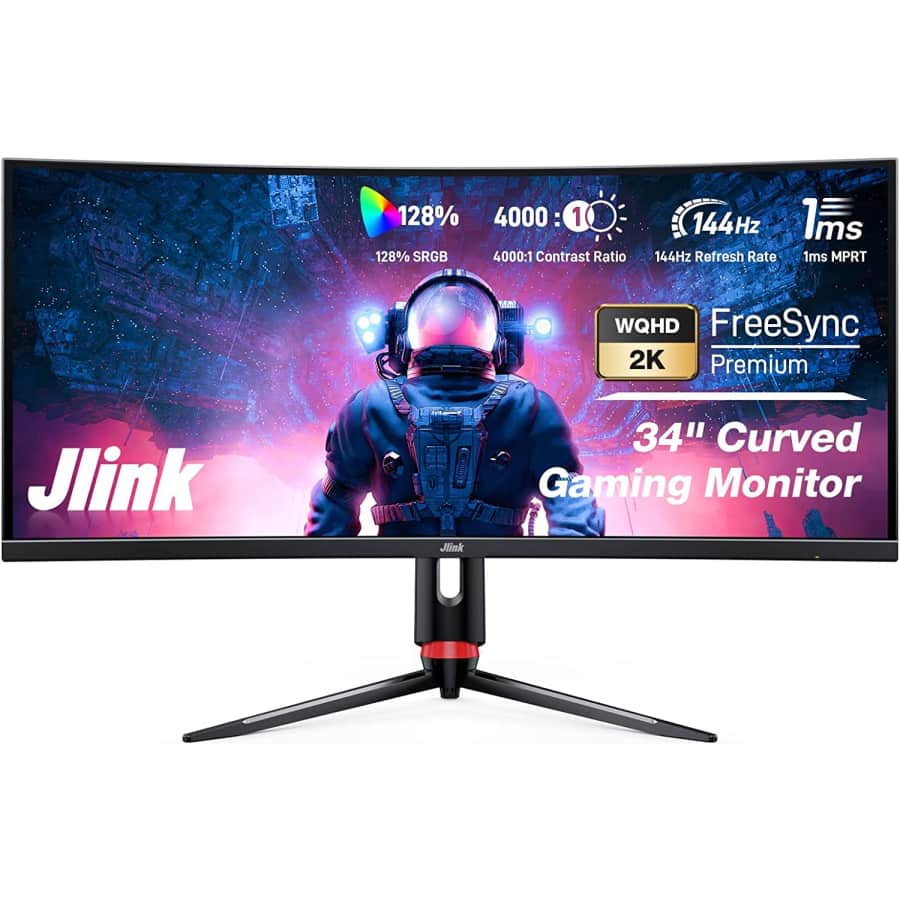 34" Ultrawide 1440p HDR 144Hz IPS FreeSync LED Curved Monitor for $340 34" Ultrawide 1440p HDR 144Hz IPS FreeSync LED Curved Monitor for $340