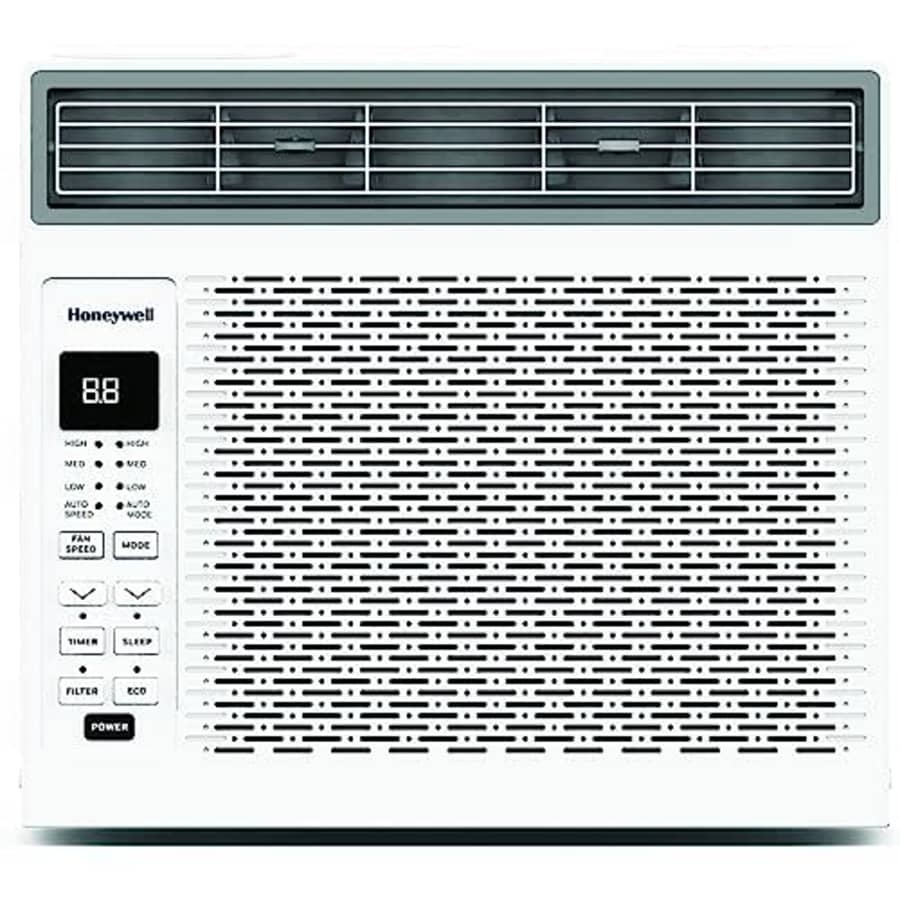 Honeywell 6,000 BTU Digital Window Air Conditioner, Remote, 4 Modes, Eco, 250 sq ft Coverage for $200 Honeywell 6,000 BTU Digital Window Air Conditioner, Remote, 4 Modes, Eco, 250 sq ft Coverage for $200
