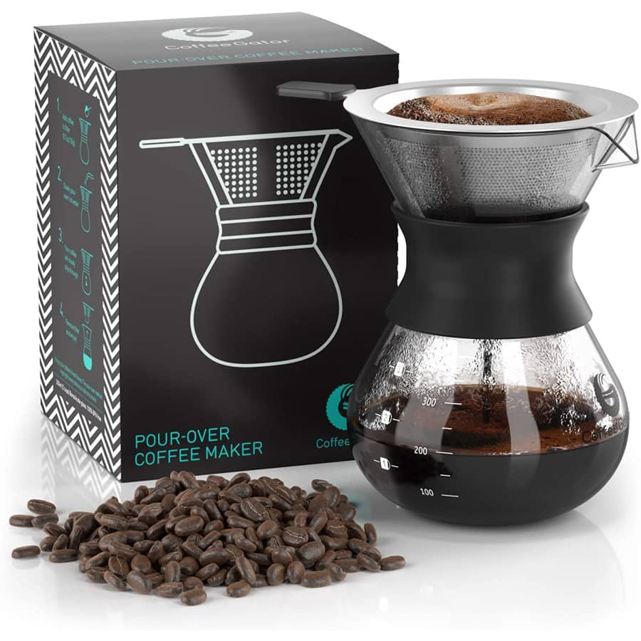 Coffee Gator 10.5-oz. Paperless Pour Over Brewer for $20