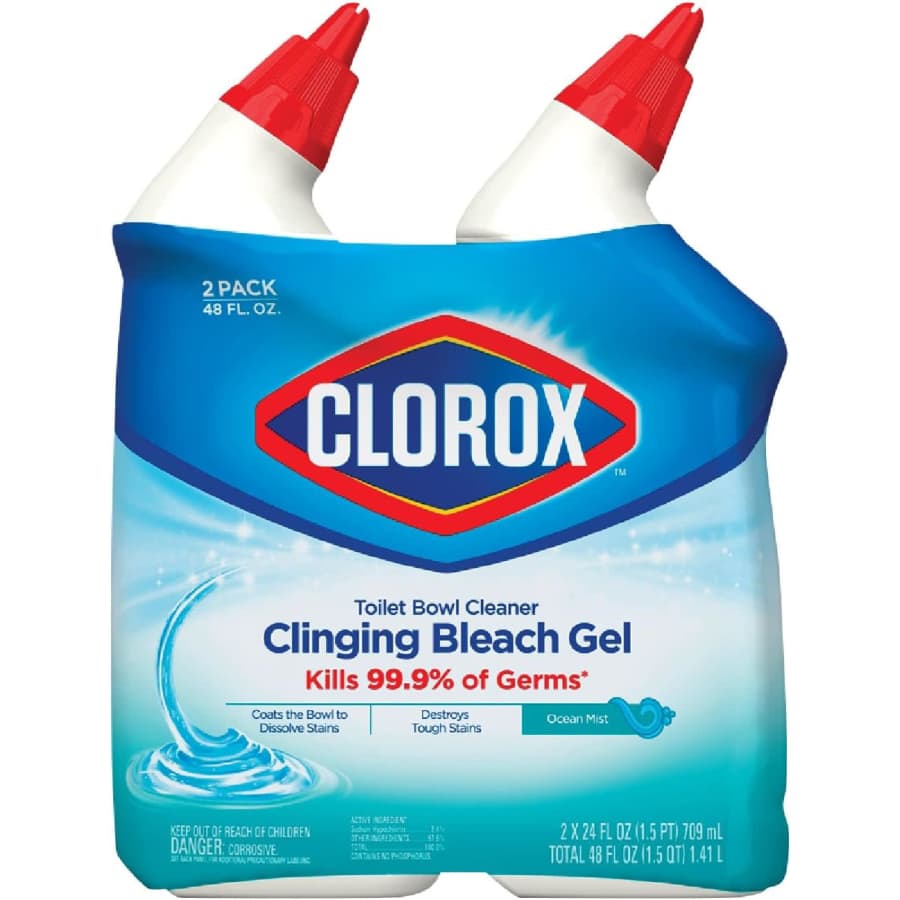 Clorox Toilet Bowl Cleaner 24-oz. 2-Pack for $5
