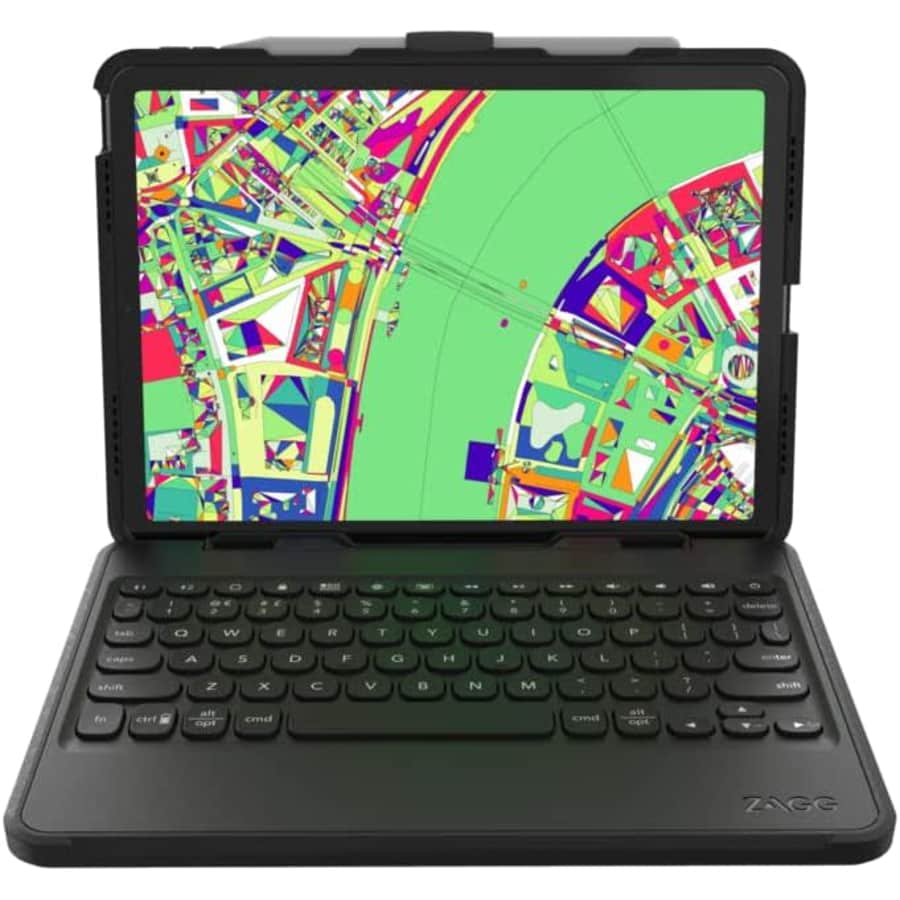Zagg Rugged Book Detachable Case and Magnetic-Hinged Keyboard for iPad Air 10.9" for $112
