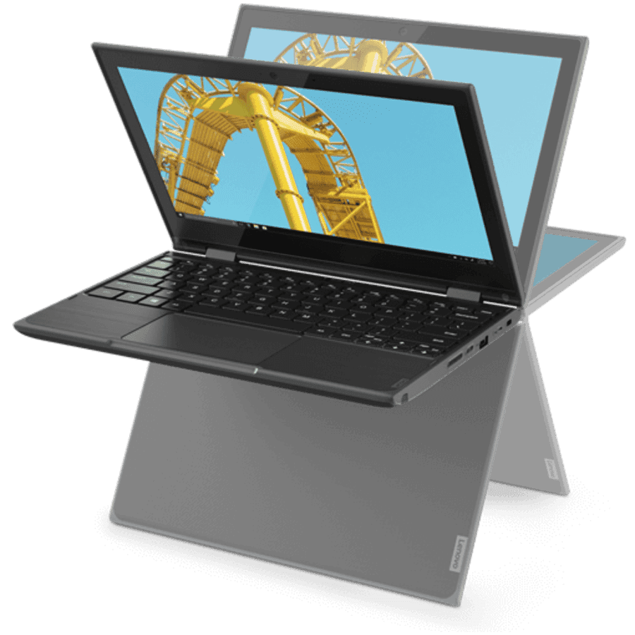 Lenovo 300e Intel Celeron 1.1GHz 11.6" Touchscreen 2-in-1 Laptop for $405