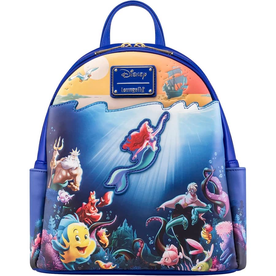 Loungefly Disney Little Mermaid Exclusive Backpack for $100
