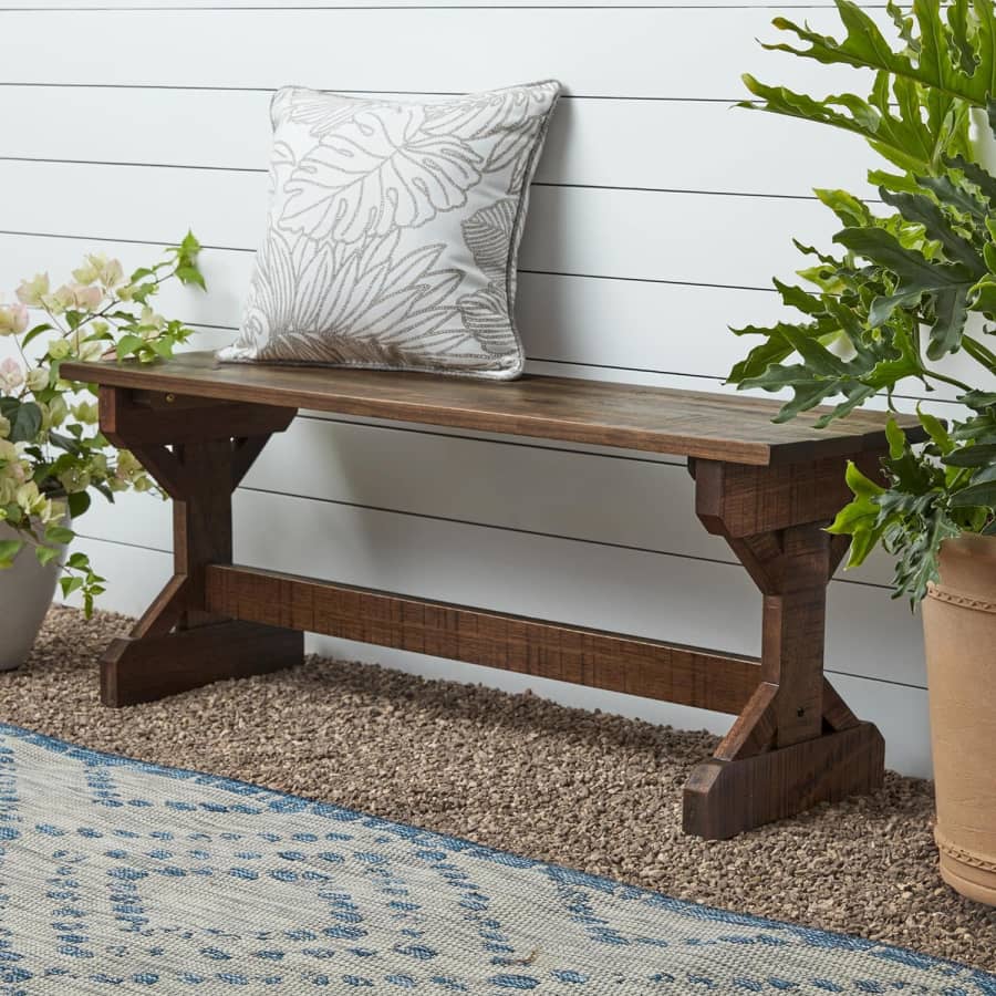 Backyard Discovery Garden Farmhouse Bench for $79 Backyard Discovery Garden Farmhouse Bench for $79