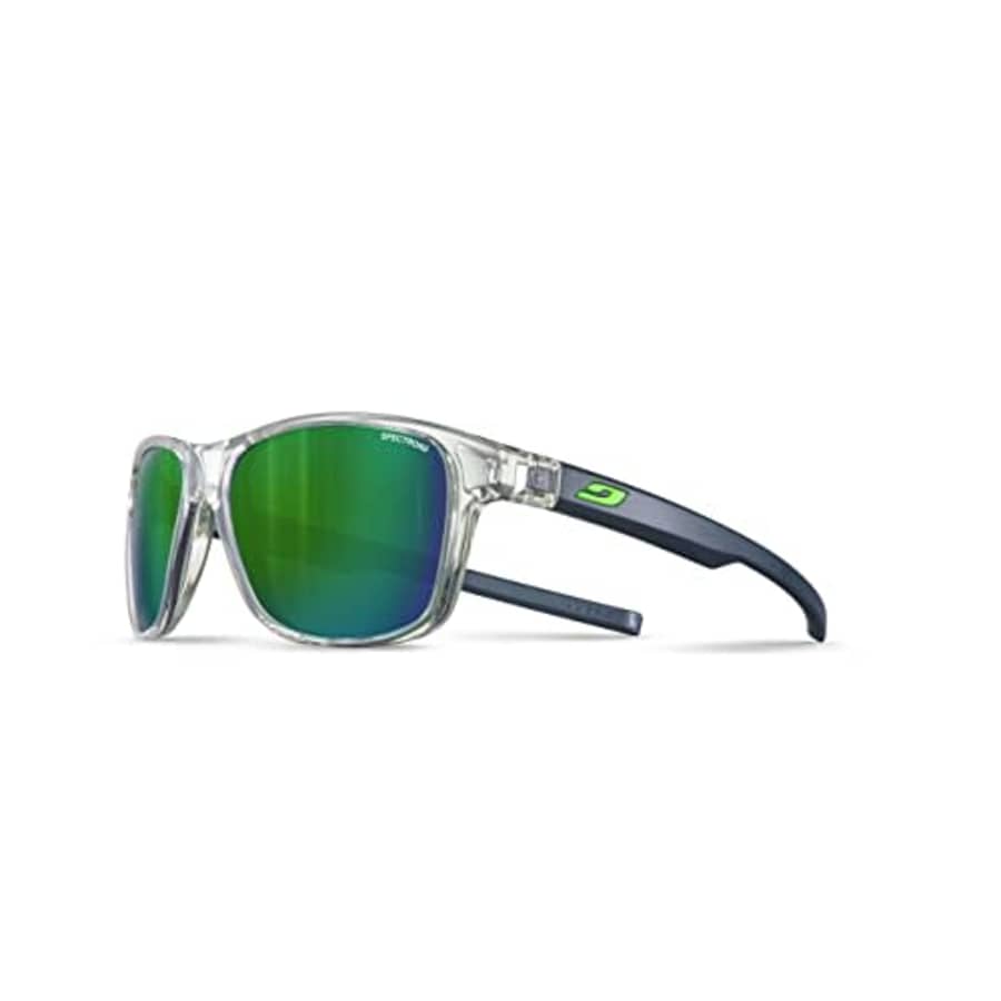 Julbo Cruiser Youth Sunglasses, Crystal/Dark Blue Frame - Spectron 3 Smoke Lens w/Green Mirror for $32 Julbo Cruiser Youth Sunglasses, Crystal/Dark Blue Frame - Spectron 3 Smoke Lens w/Green Mirror for $32